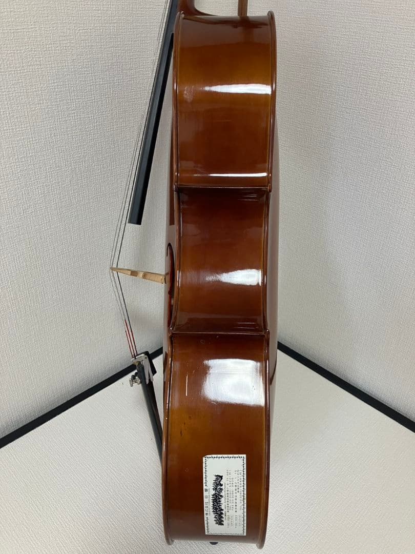 お*郎様 木製チェロ 4弦 ブラウン　株式会社　日響