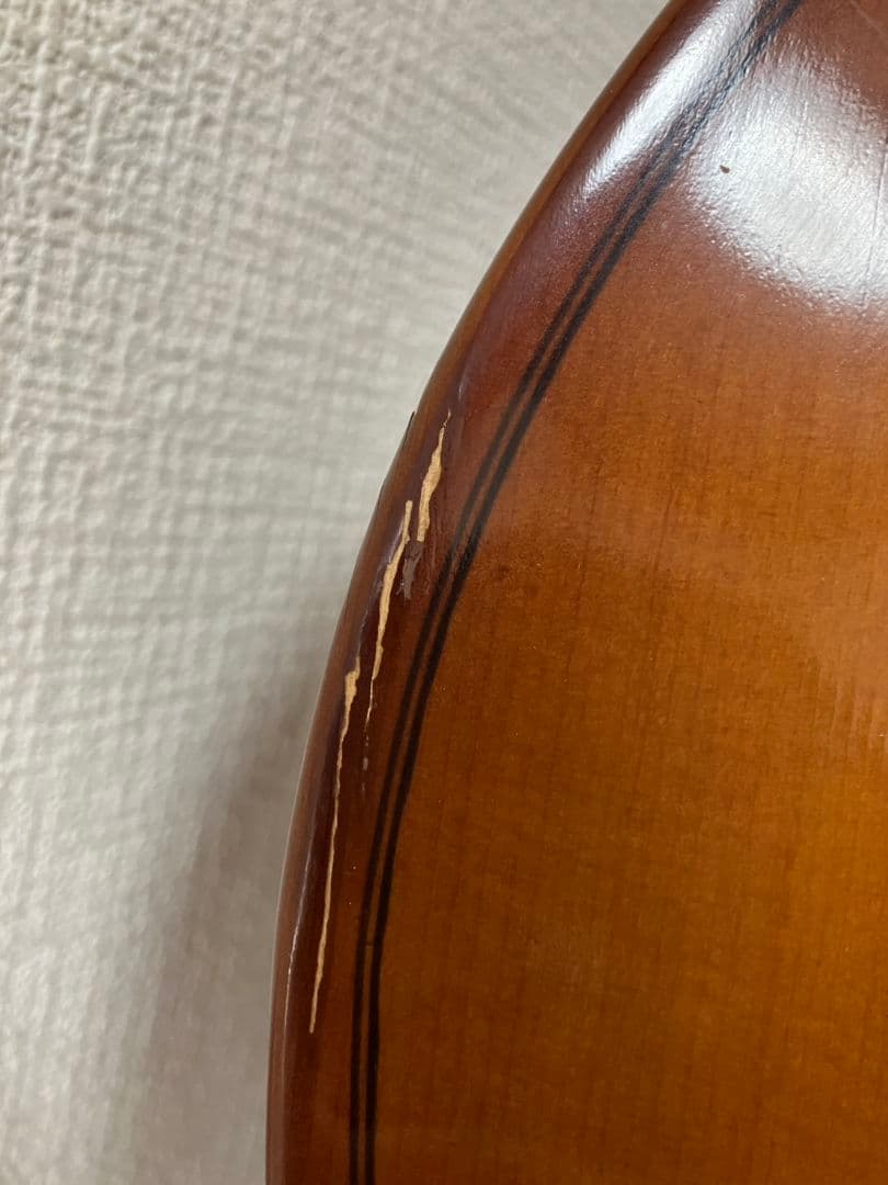 お*郎様 木製チェロ 4弦 ブラウン　株式会社　日響