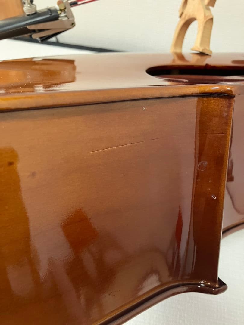 お*郎様 木製チェロ 4弦 ブラウン　株式会社　日響