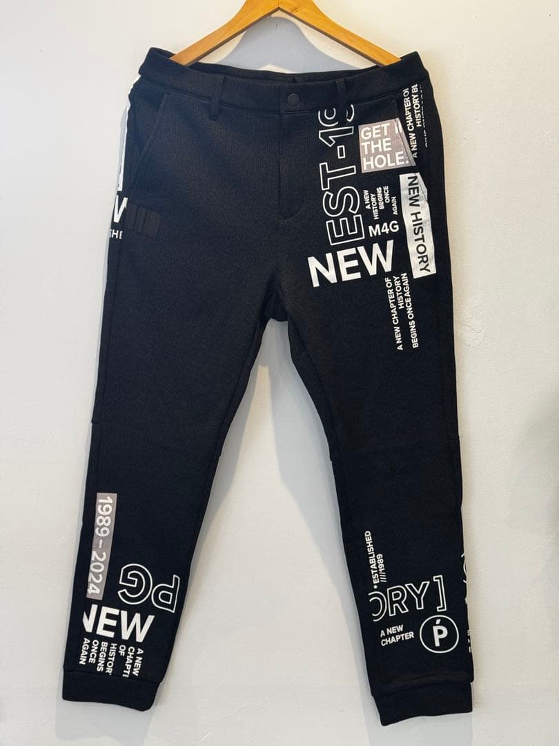 PEARLY GATESセーターフリース メランジ ジョガーパンツ パンツ