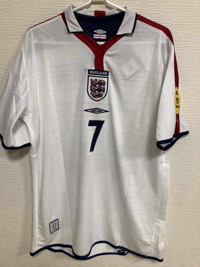 EURO2004 イングランド代表 デイビッド・ベッカム ユニフォーム（H