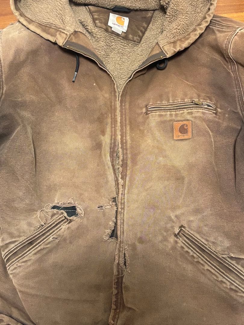 ジャケット・アウター Carhartt destroy&demon fadeActiveJacket