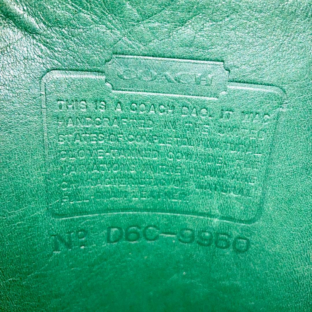 バッグ Vintage Coach Daypack Bottle Green RARE