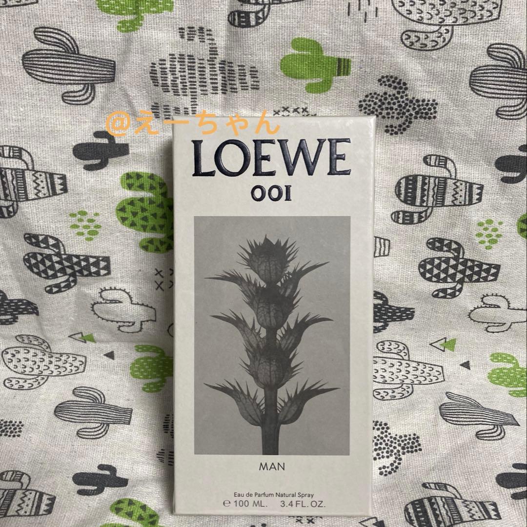 新品 LOEWE 001 マン オードパルファム 100ml EDP香水&5