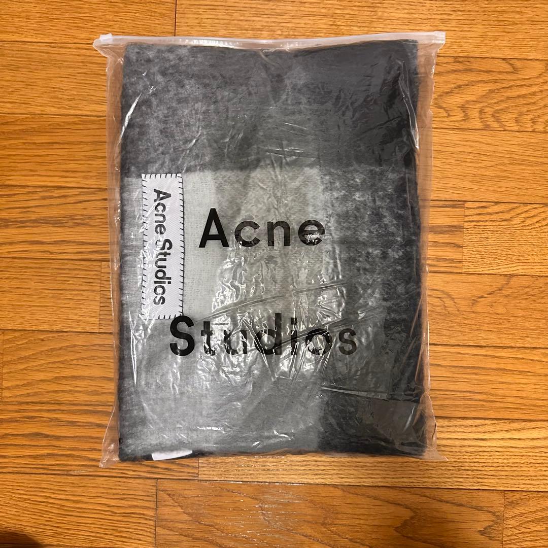 ACNE STUDIOS 新品未使用 モヘアチェック柄スカーフ　マフラー