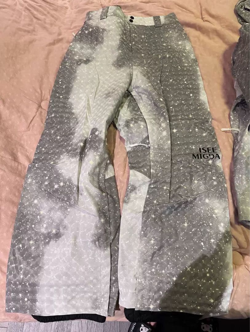 ISEE MIGGA 3L防水　スノーボードウェア グレー Sサイズ　男女兼用