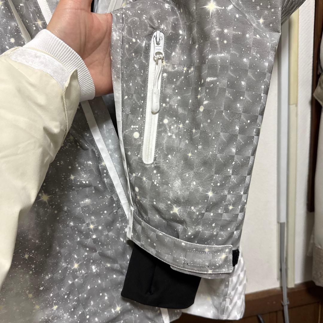 ISEE MIGGA 3L防水　スノーボードウェア グレー Sサイズ　男女兼用