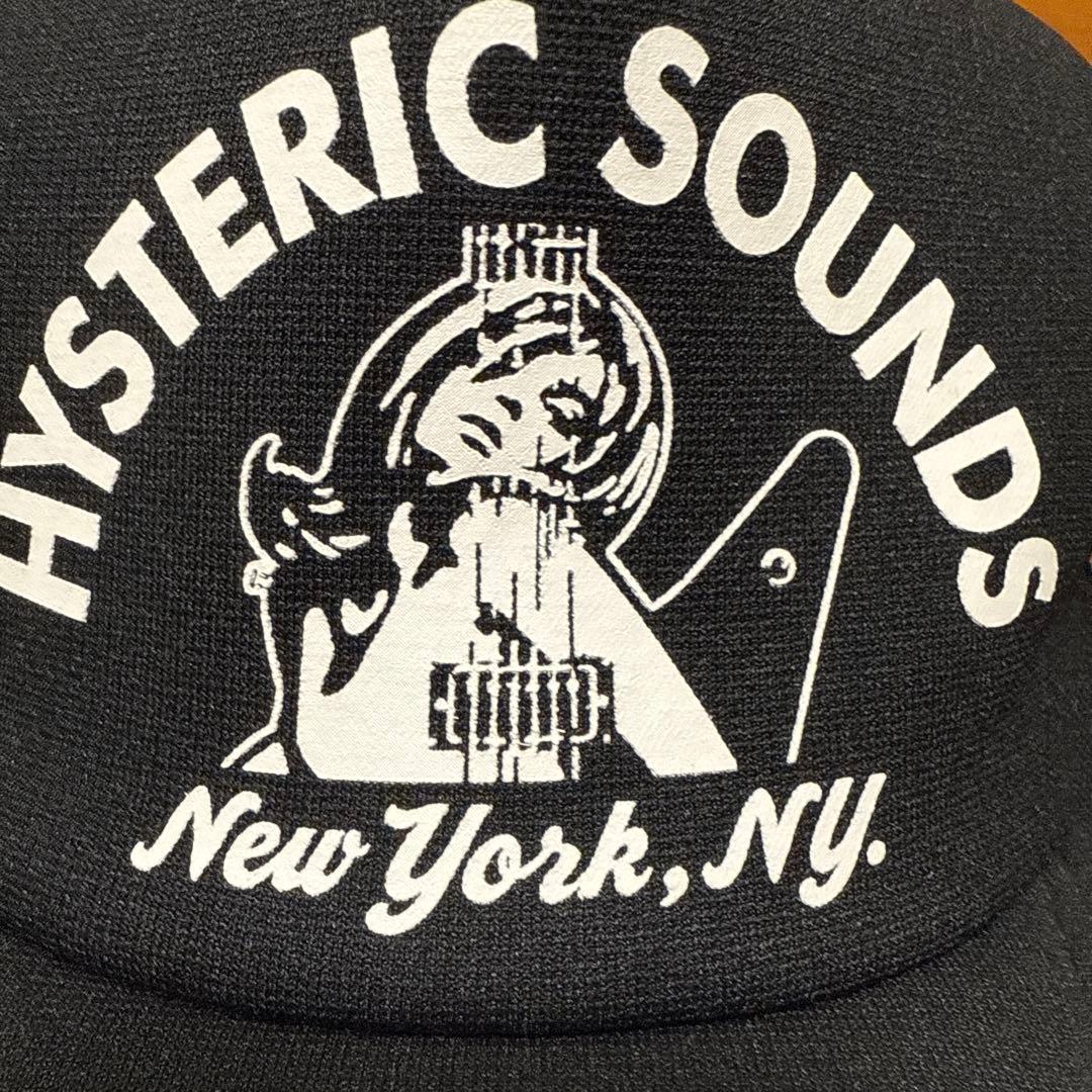 希少品HYSTERIC GLAMOUR ブラックメッシュキャップ