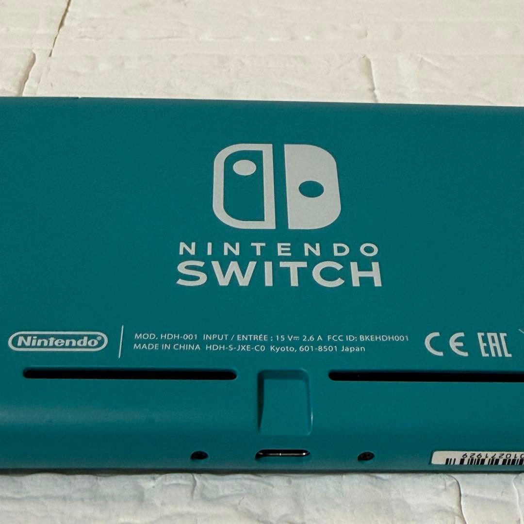 Nintendo Switch Lite ターコイズ 本体 SDカード付