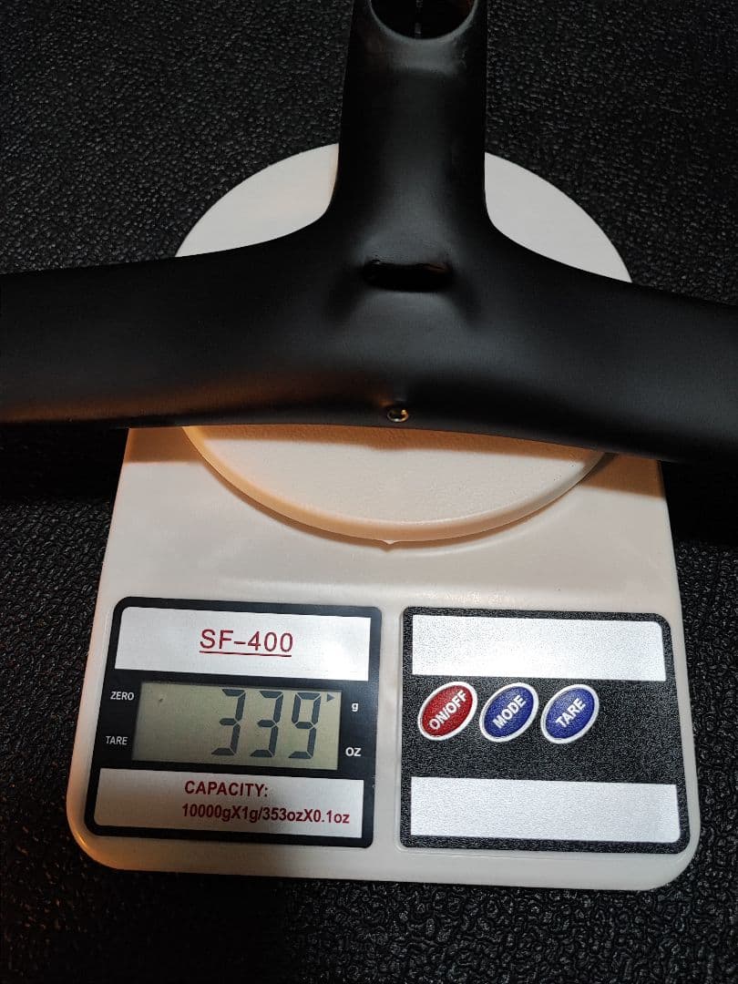 一体型カーボンハンドル　400 100mm