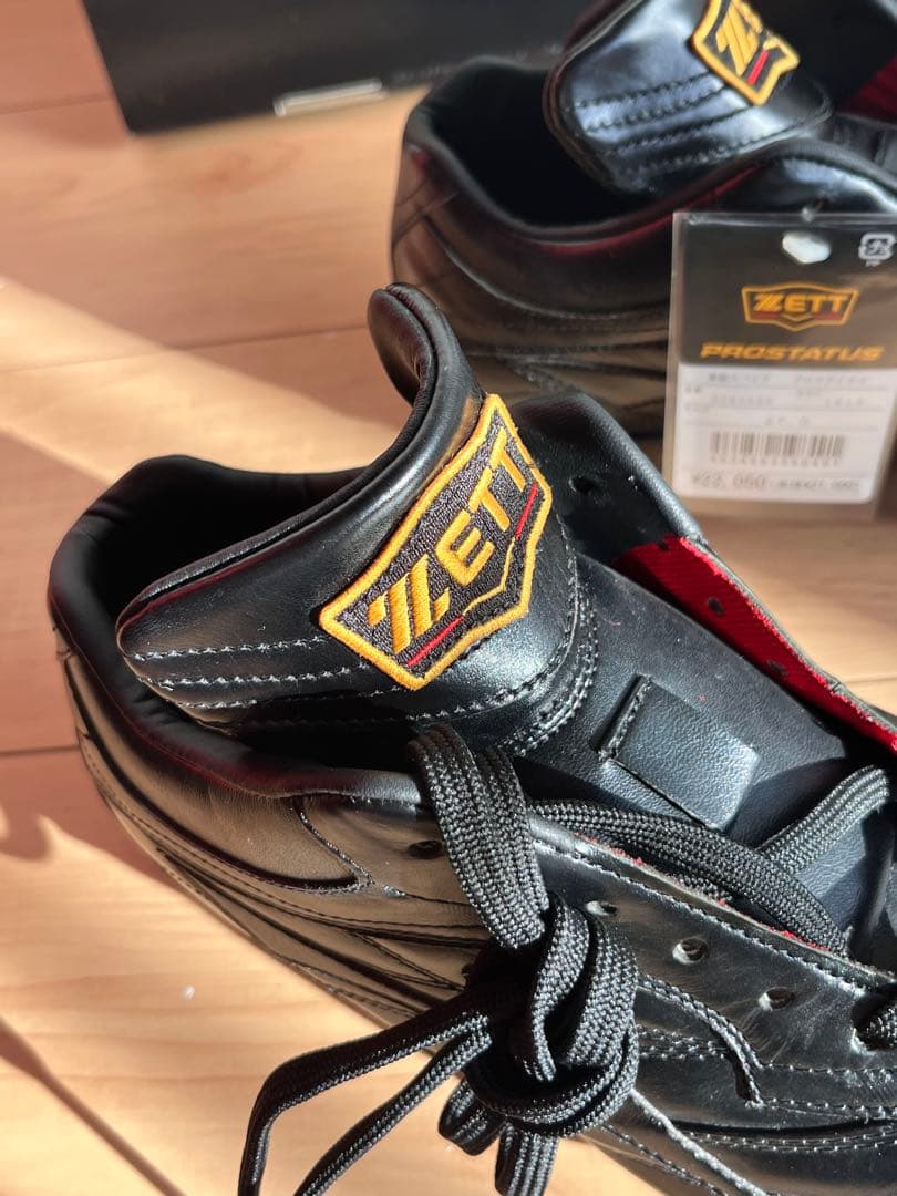 新品未使用ZETT プロステイタス 野球スパイク 革底 27.0cm