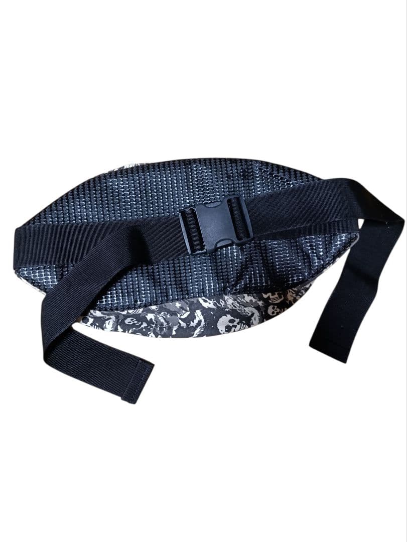 ナンバーナイン タイム期 ウエストバッグ 01ss スカル