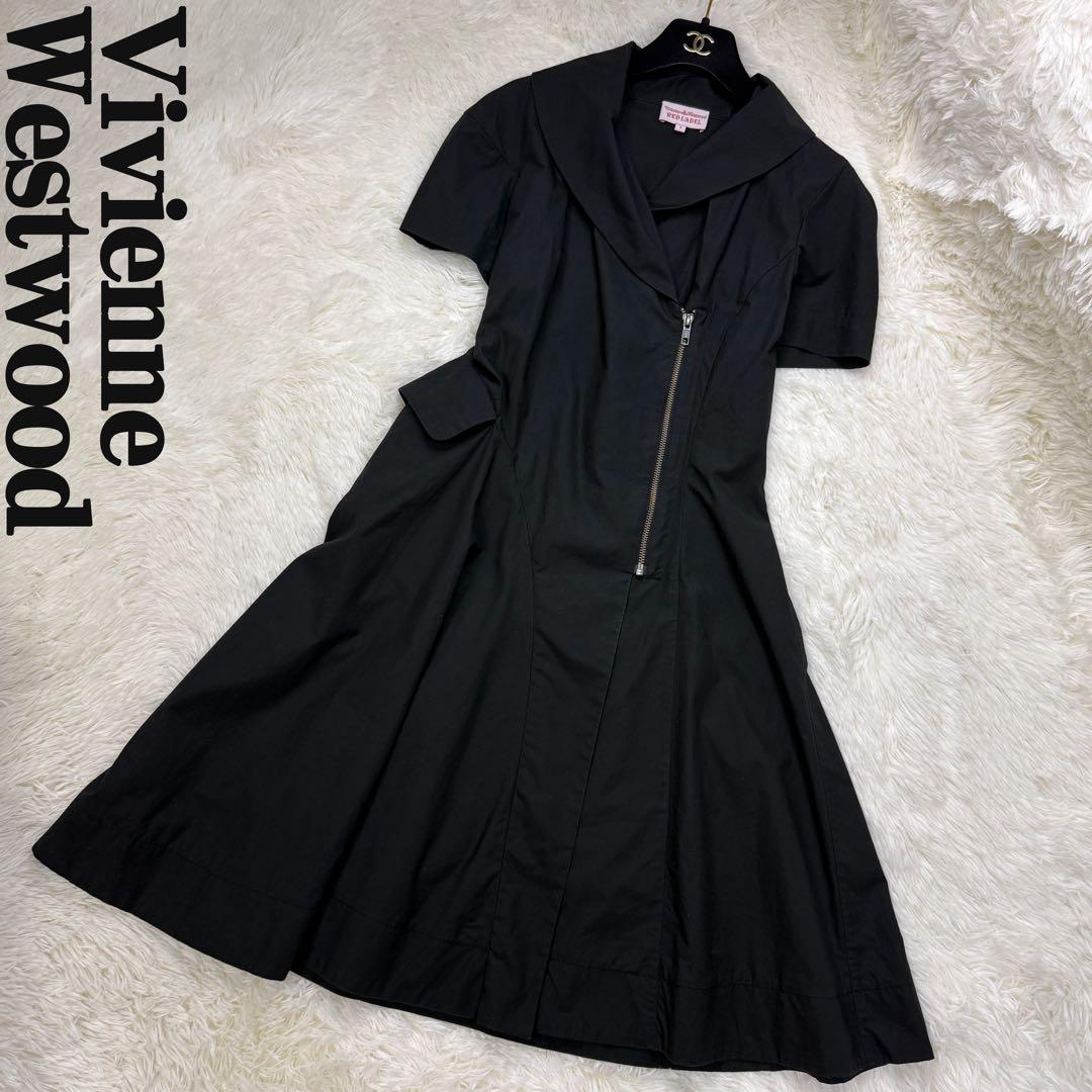 人気♡Lサイズ♡ヴィヴィアンウエストウッド Aライン ライダース ワンピース