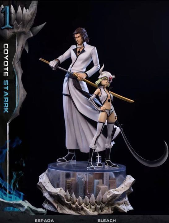 BLEACH 黒衣少年図 コヨーテ 1/8ガレージキット ガレキ スタチュー②