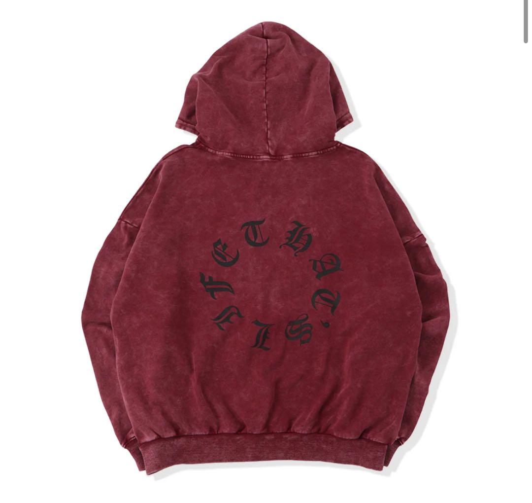 that's life ジップパーカー レッドM - メルカリ