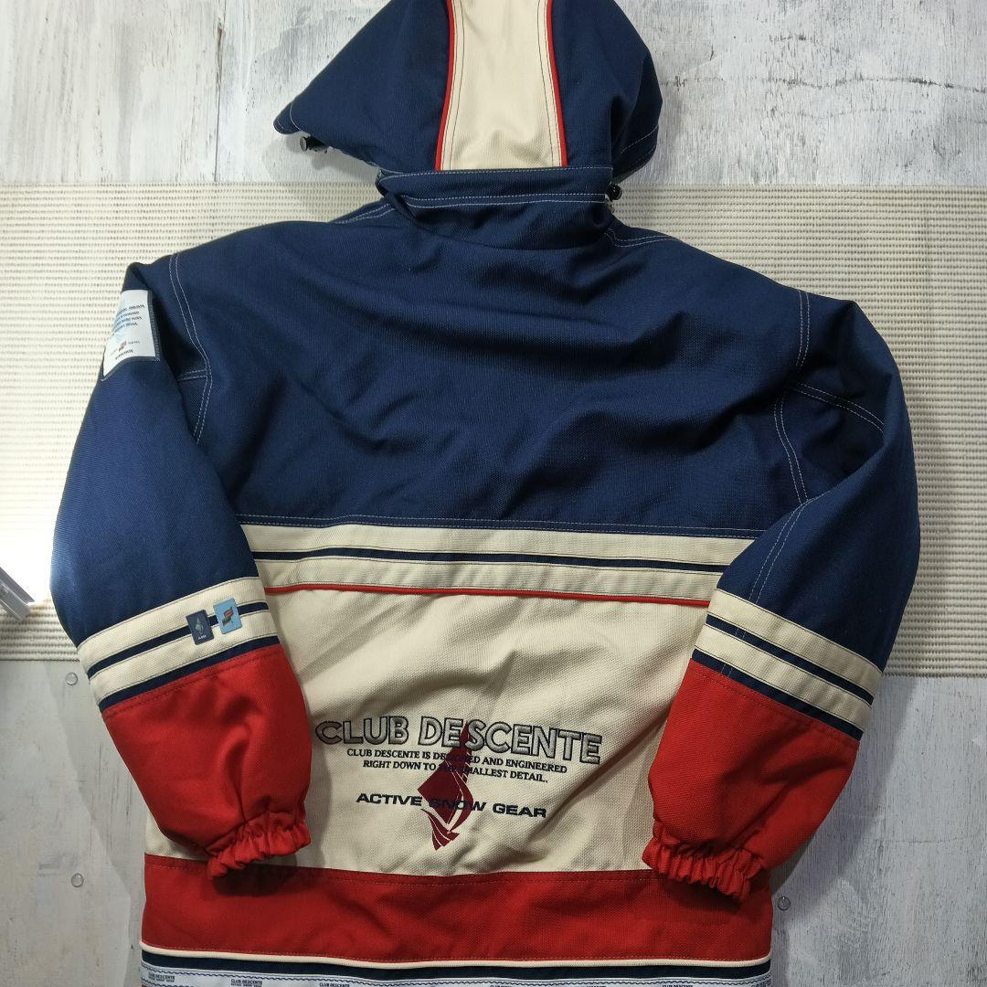W1172◆CLUB DESCENTE スキーウェア フード付き セットアップ