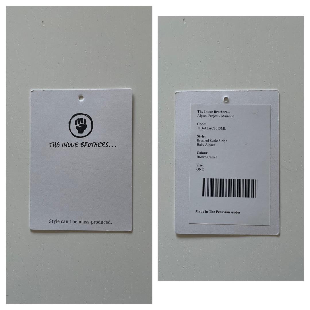 【美品】THE INOUE BROTHERSマフラー2枚セット