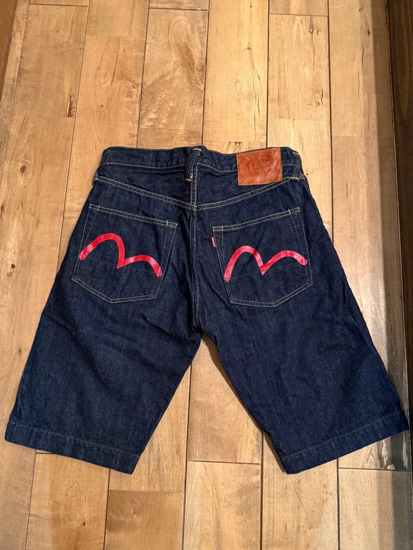 値下げ 美品 EVISU エヴィス エビス 赤カモメ 日本製 デニム濃紺 W32
