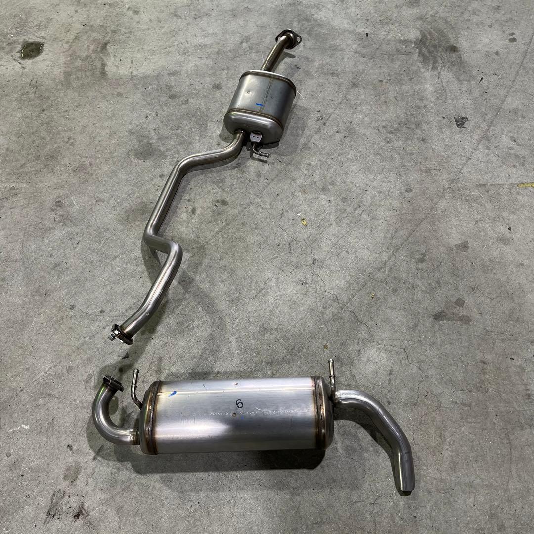 ジムニーシエラJB74 純正マフラー センターパイプ タイコ 2点セット