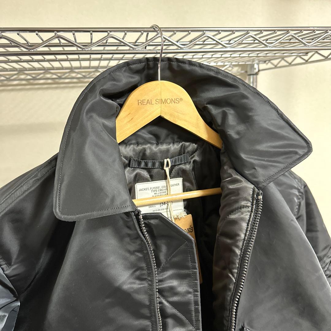 Sサイズ黒CWU45P初年度型復刻 MIL83388B フライトジャケット