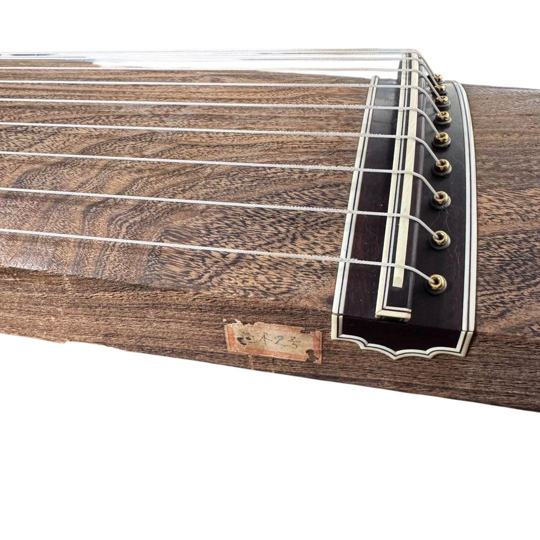 【最上級品】くり甲 綾杉彫 13絃箏 琴 透かし玉縁包み