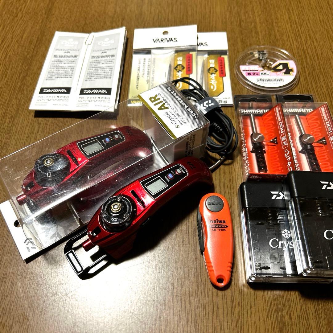 DAIWA ワカサギ クリスティアAIR 2台 【おまけ付き】 - メルカリ