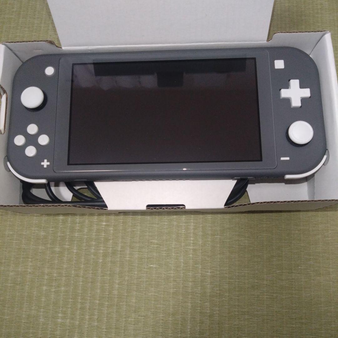 Nintendo Switch Lite グレー　ほぼ未使用、状態良好