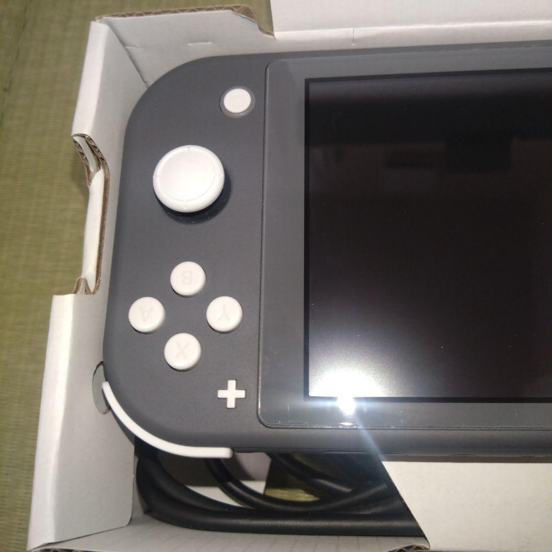 Nintendo Switch Lite グレー　ほぼ未使用、状態良好