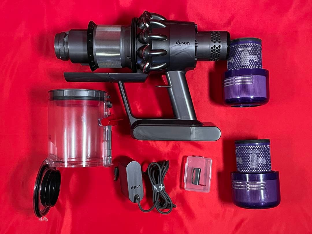 ダイソン②SV14V11純正スタンド２本のパイプ ２ヘッドから選択 補強トリガー