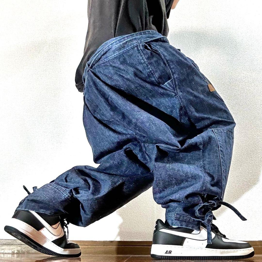 ジースターロウINAKAYAデニムパンツGパンダブルニールーズレアアメリカ