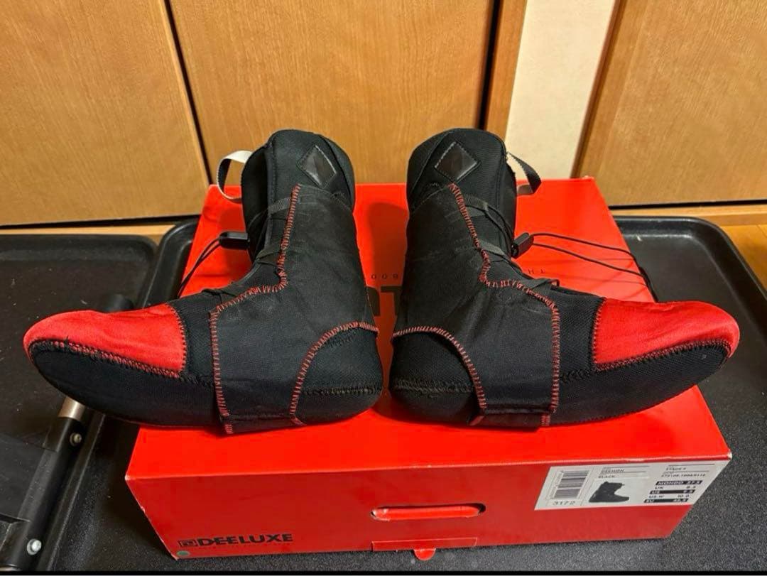 美品 DEELUXE DEEMON スノーボードブーツ ブラック 27.5センチ