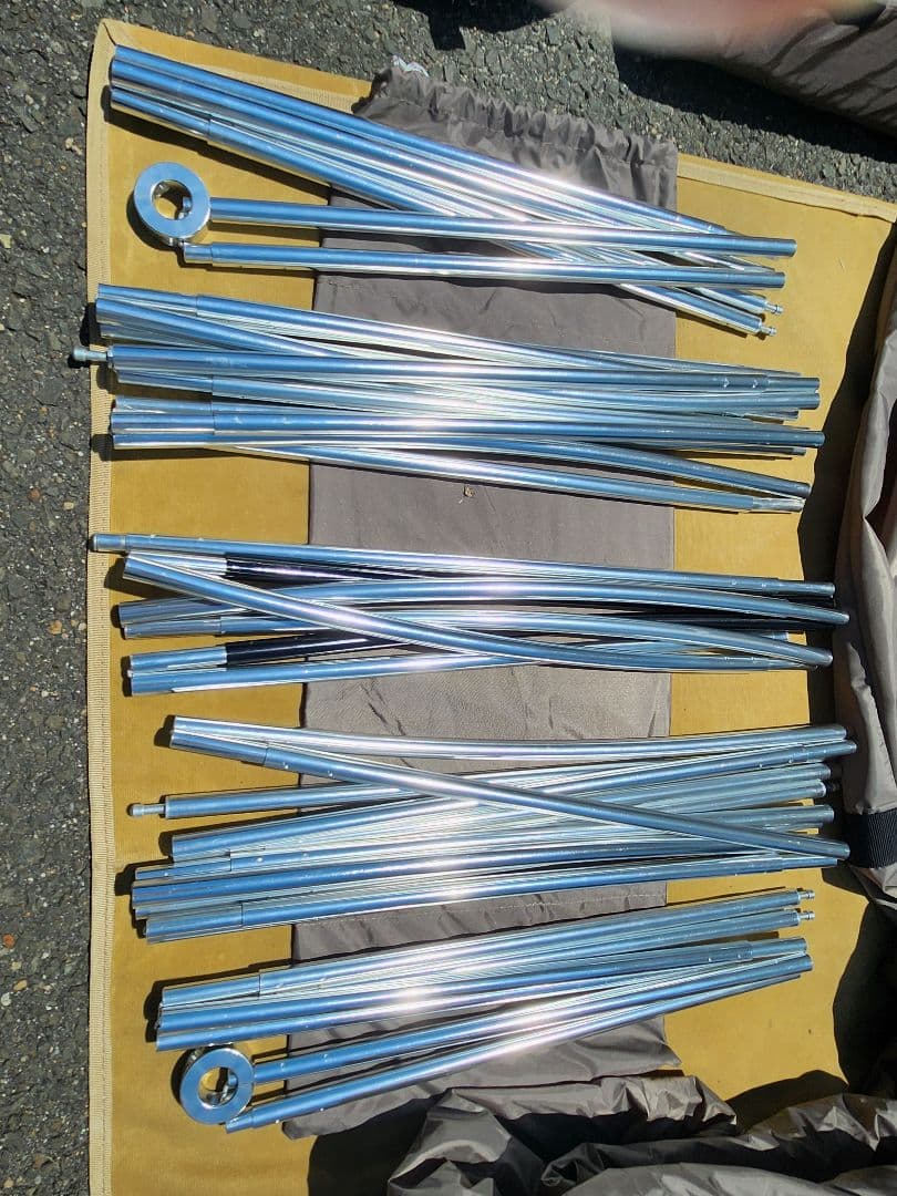 m*C様  peak ランドネストドームMタープセット　シート・マットセ