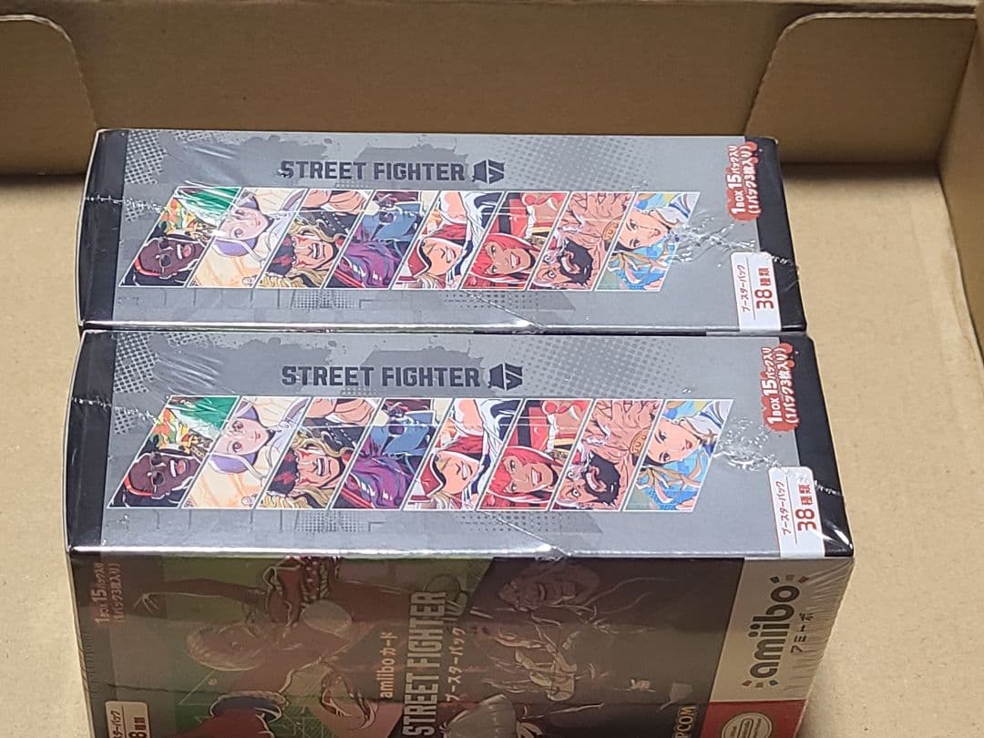 amiiboカード STREET FIGHTER 6 2BOX アミーボカード