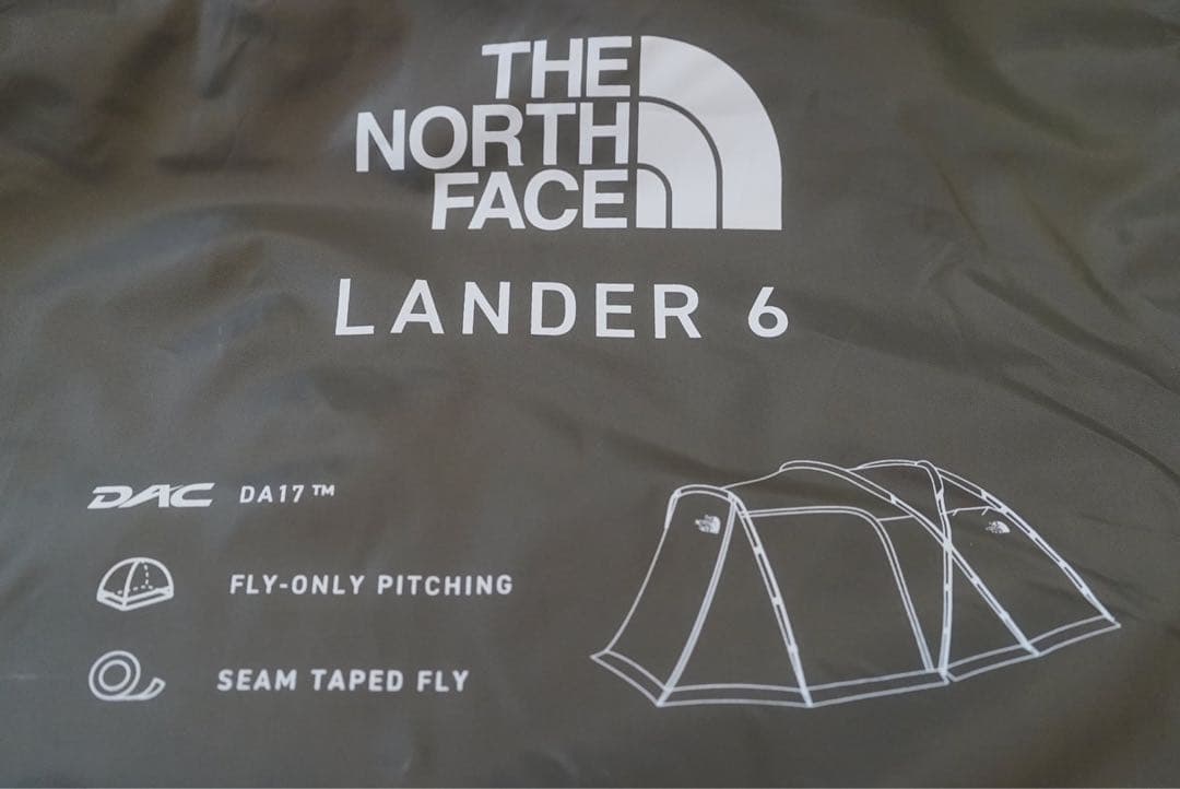 1度のみ使用　美品　ノースフェイス　Lander 6 ランダー6