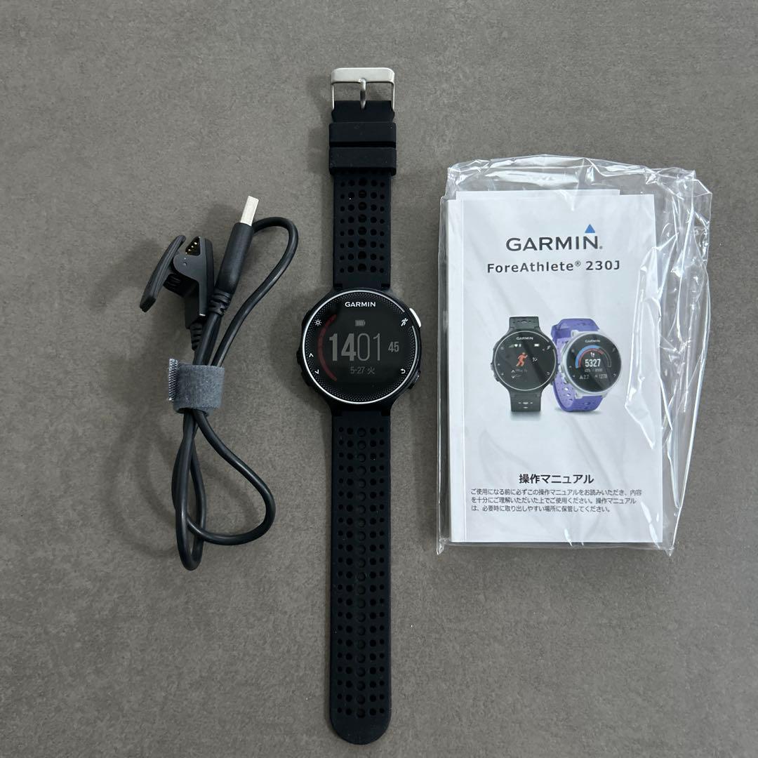専用出品　GARMIN ForeAthlete 230J ブラック