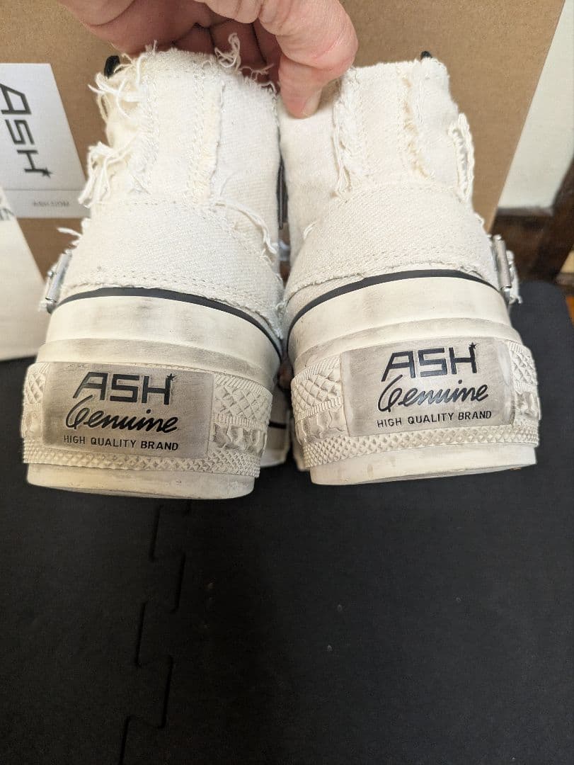 週末限定お値引き✨ASH 厚底デニムハイカットスニーカー 正規品　　23cm