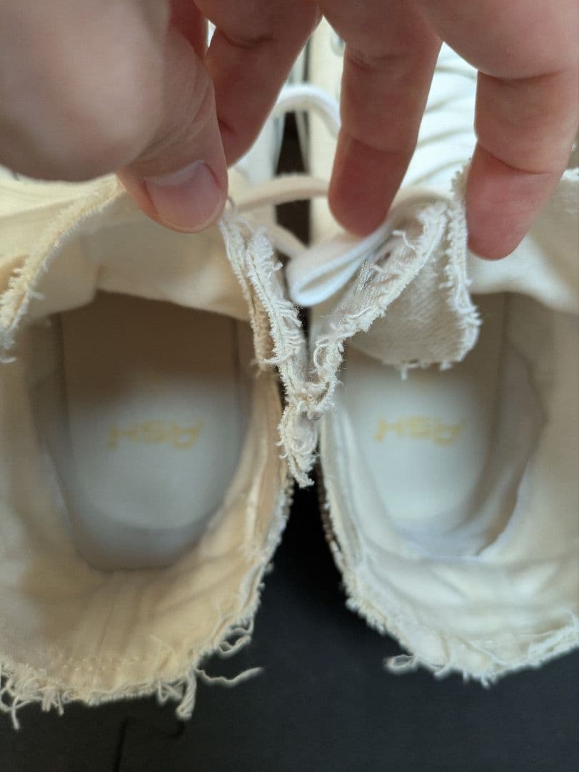 週末限定お値引き✨ASH 厚底デニムハイカットスニーカー 正規品　　23cm