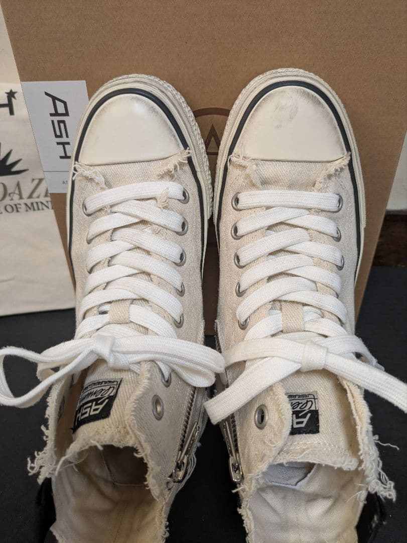 週末限定お値引き✨ASH 厚底デニムハイカットスニーカー 正規品　　23cm