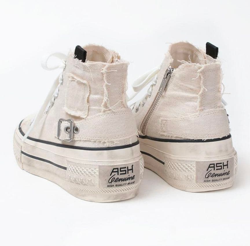 週末限定お値引き✨ASH 厚底デニムハイカットスニーカー 正規品　　23cm