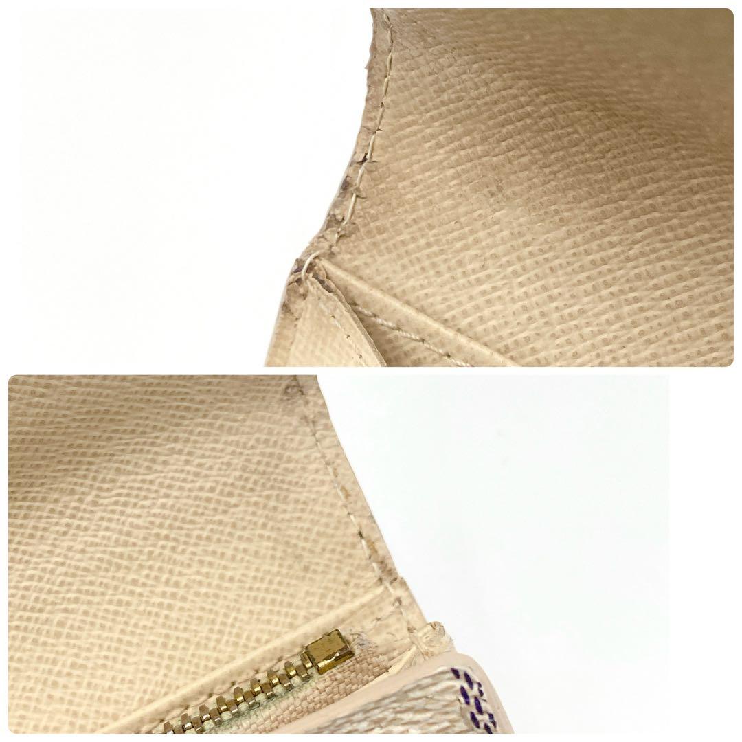 ルイヴィトン ポルトフォイユサラ ダミエアズール 長財布 N61735