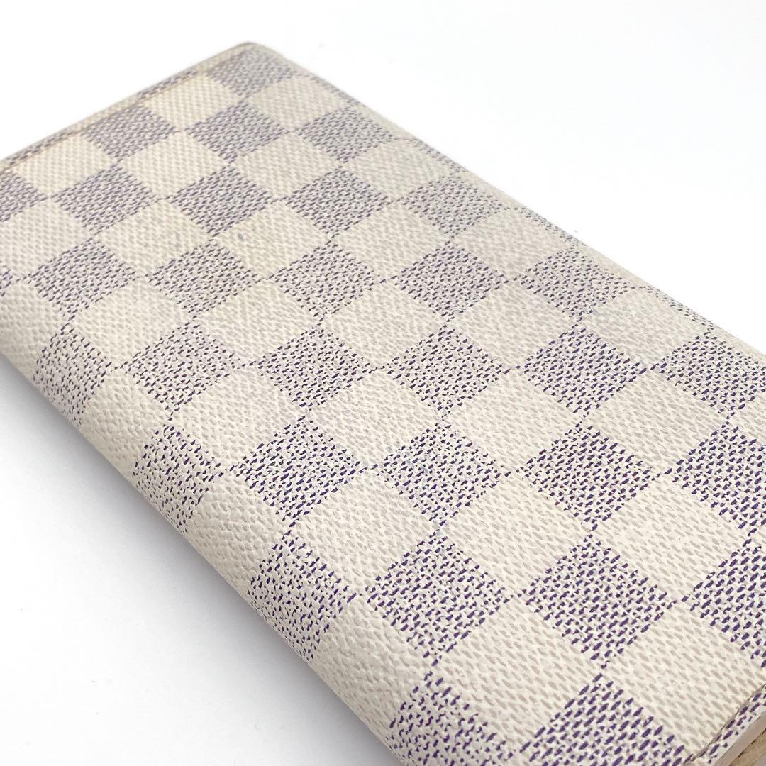 ルイヴィトン ポルトフォイユサラ ダミエアズール 長財布 N61735