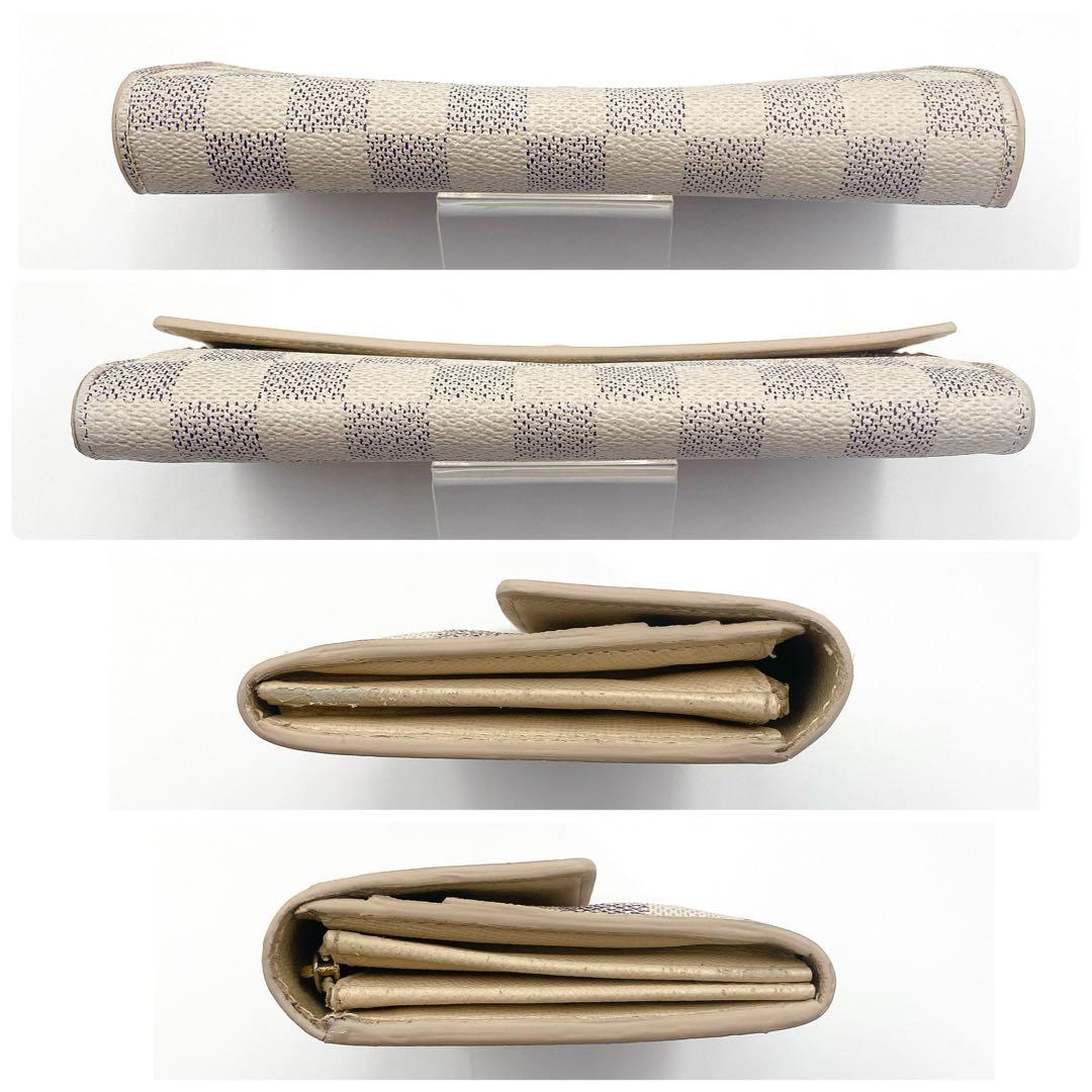 ルイヴィトン ポルトフォイユサラ ダミエアズール 長財布 N61735