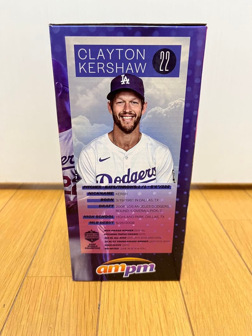 ナ*コ様 ドジャース クレイトン カーショー ボブルヘッド