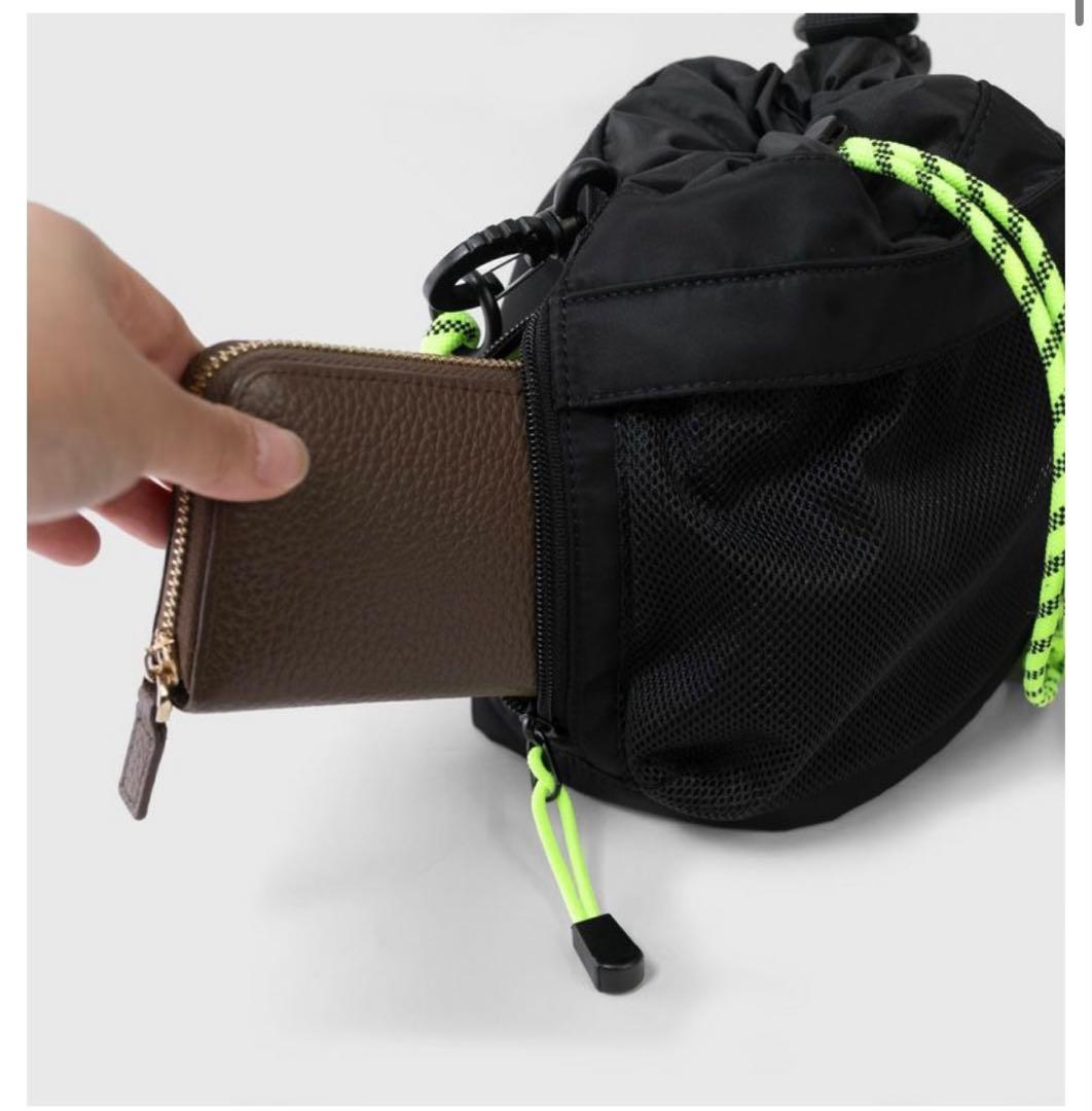 OUTDOOR PRODUCTS×木梨サイクル コラボ巾着ショルダー