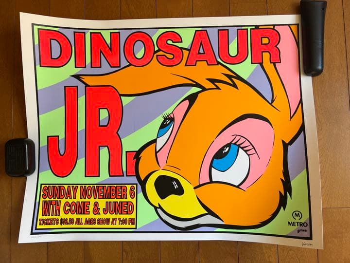 dinosaur jr シルクスクリーン frank kozik