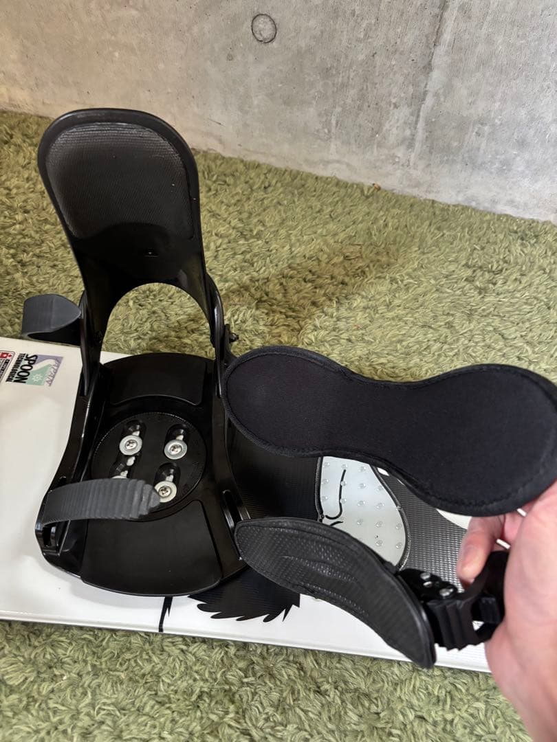 【美品】Spoon Charm 150cm スノーボード パンダ 付属品多数