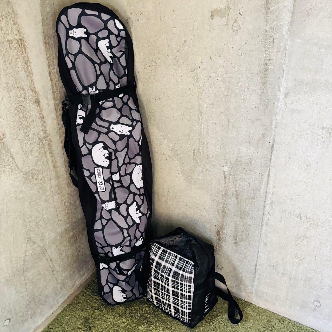 【美品】Spoon Charm 150cm スノーボード パンダ 付属品多数