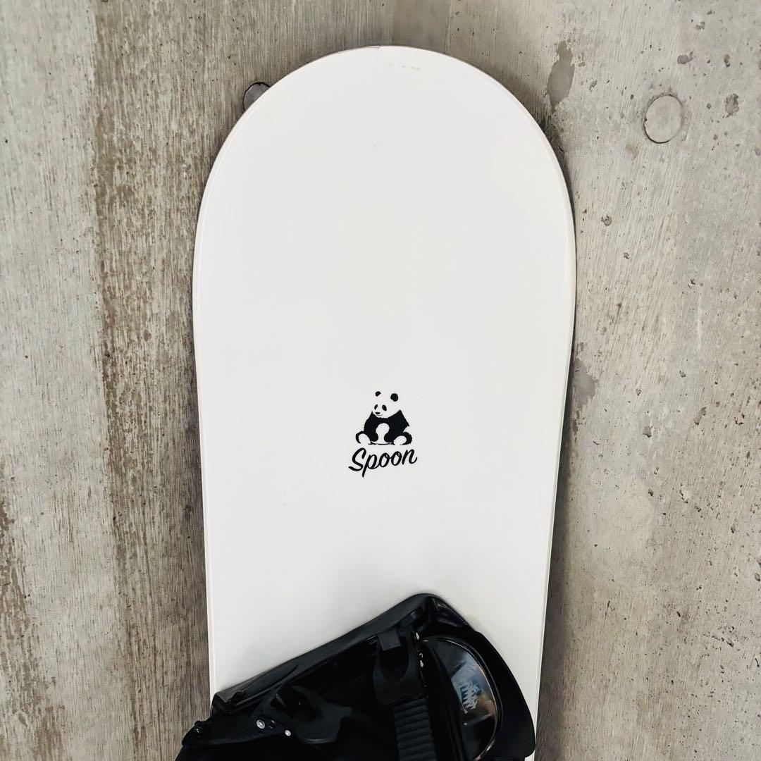 【美品】Spoon Charm 150cm スノーボード パンダ 付属品多数