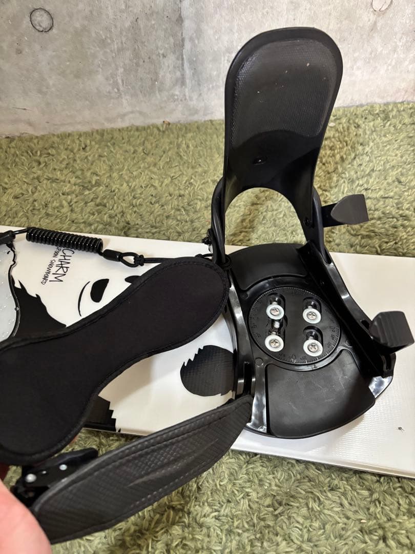 【美品】Spoon Charm 150cm スノーボード パンダ 付属品多数