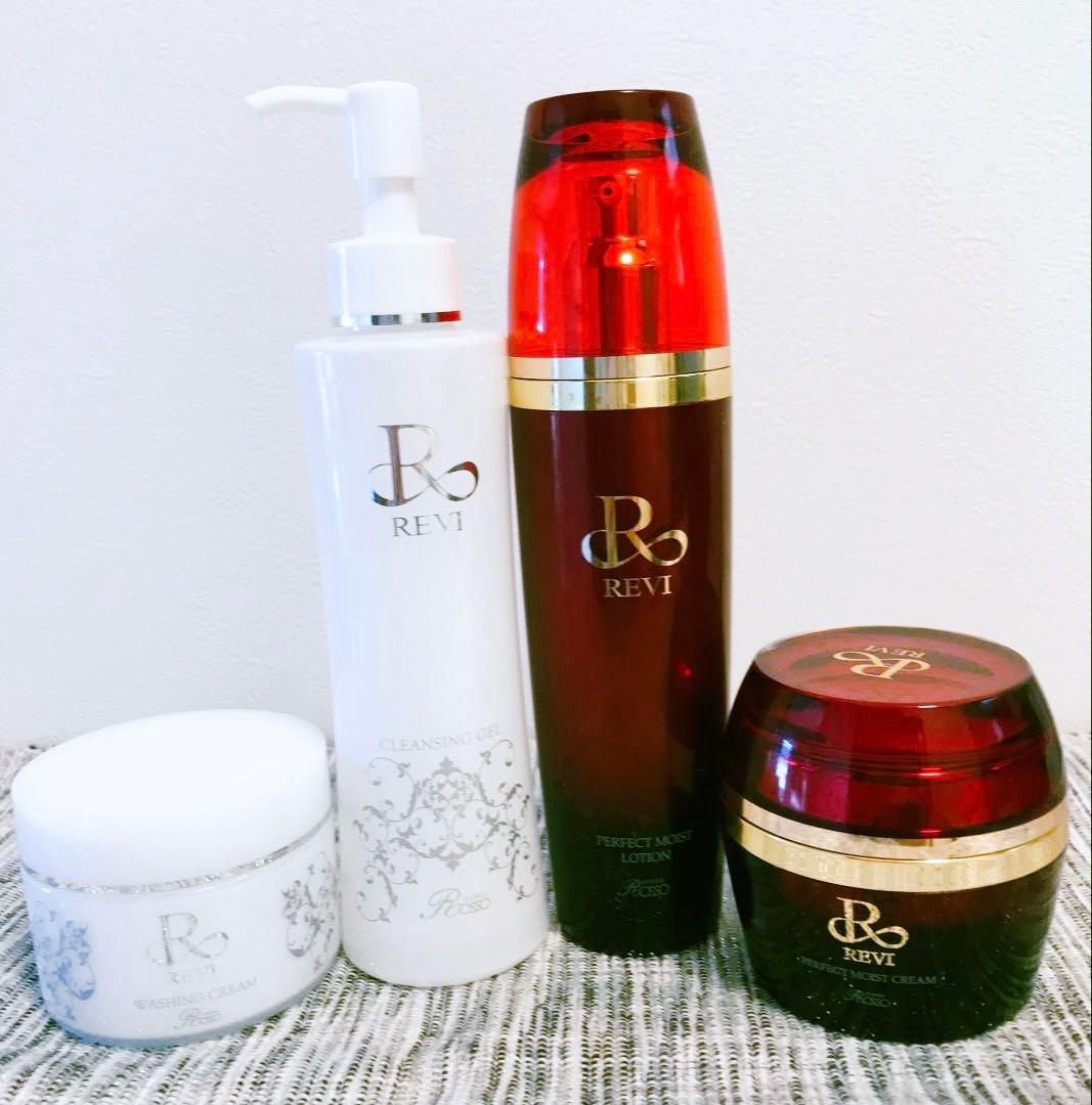 クレンジング 洗顔 他 基礎化粧品4点セット ルヴィ REVI 化粧水 - メルカリ
